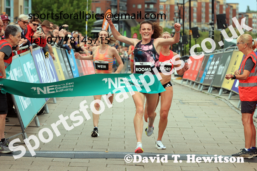 Elite Womens 5k, AJ Bell Great North 5k. Photo: David T. Hewitson/Sports for All Pics